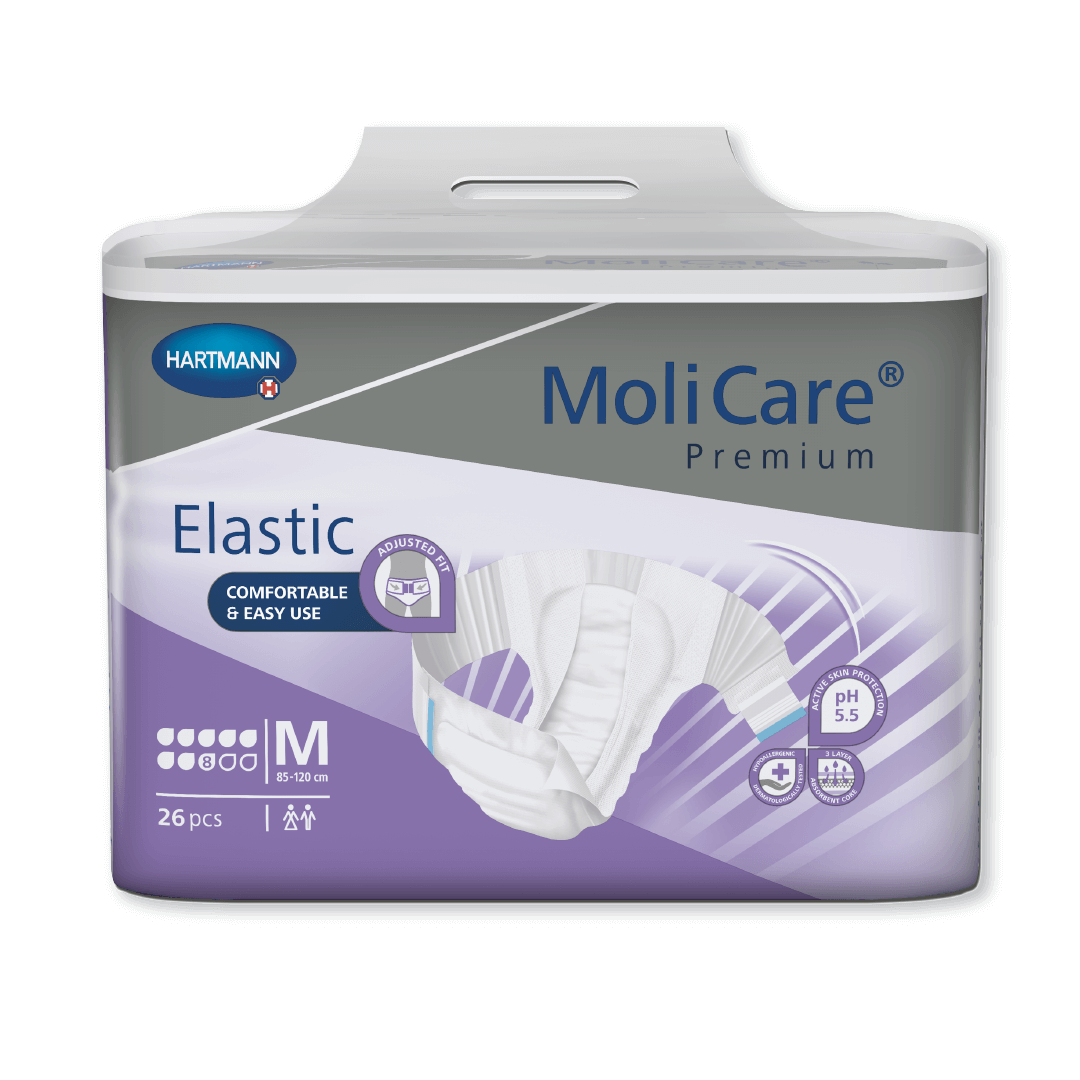 MoliCare Premium Elastic 8 Tropfen Inkontinenz Windeln
