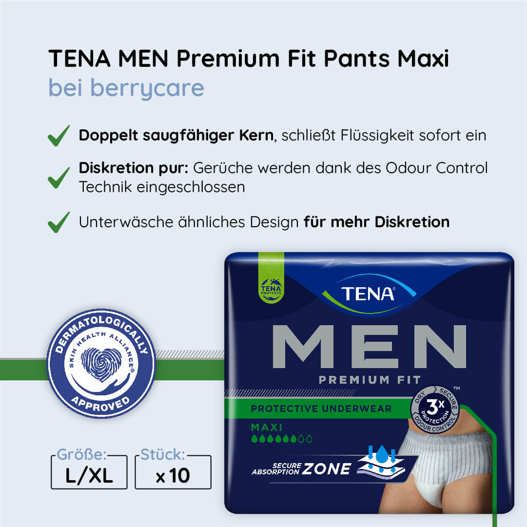 TENA Men Premium Fit Pants Maxi